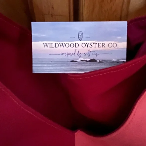*NWT*RARE* Wildwood Oyster Co. Large Nantucket 2-Tone Canvas Handbag w/ Dustbag - Picture 10 of 15